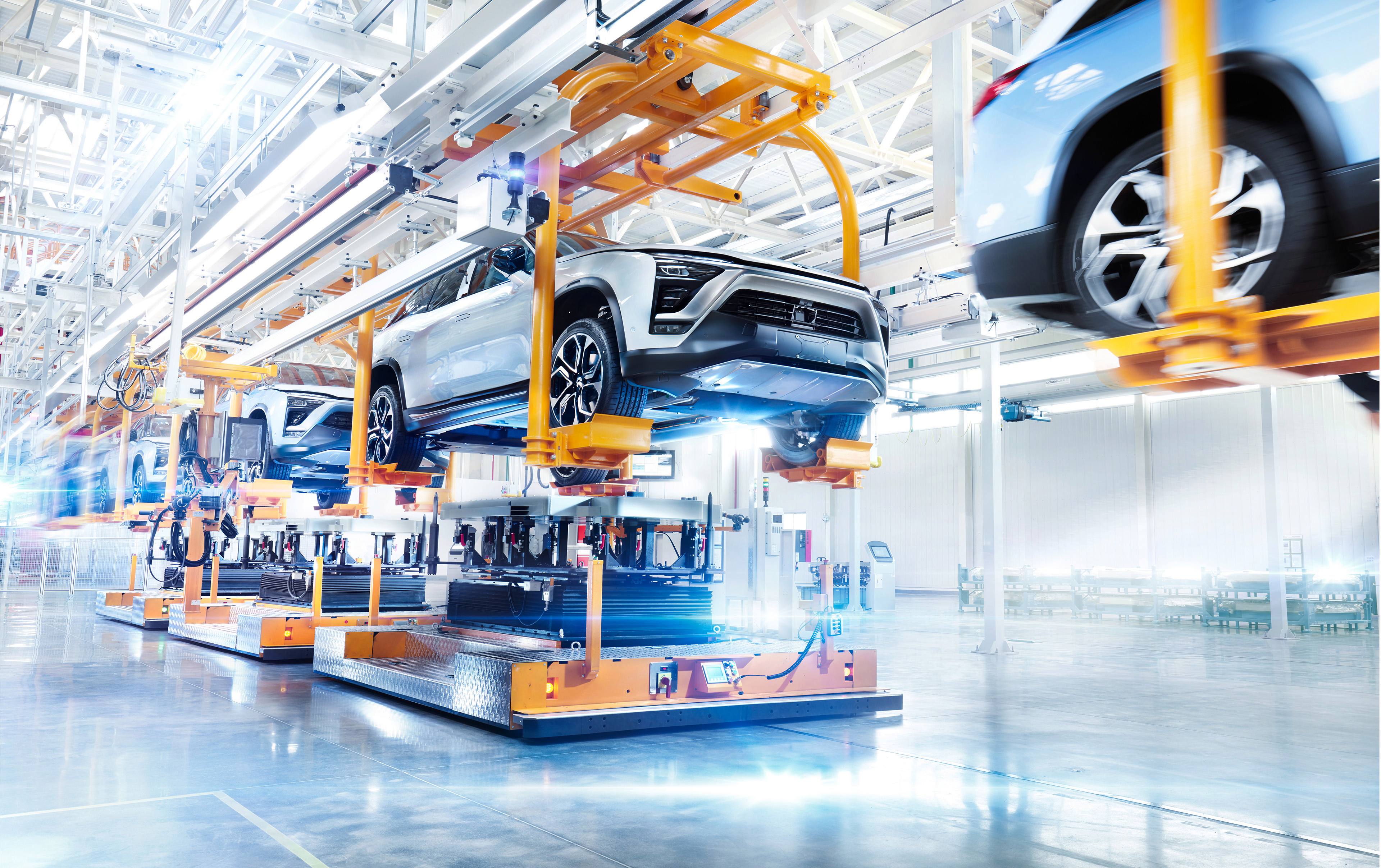 汽车主机厂参观图片