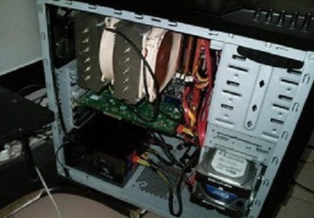 高端电脑主机温度高