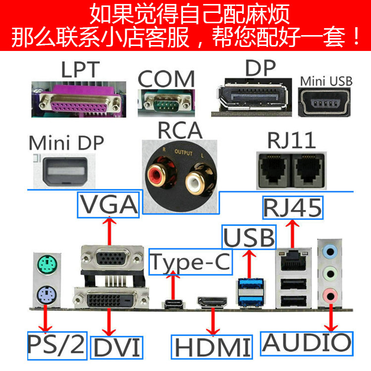 主机各个接口介绍