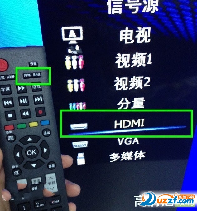 电视主机信号源