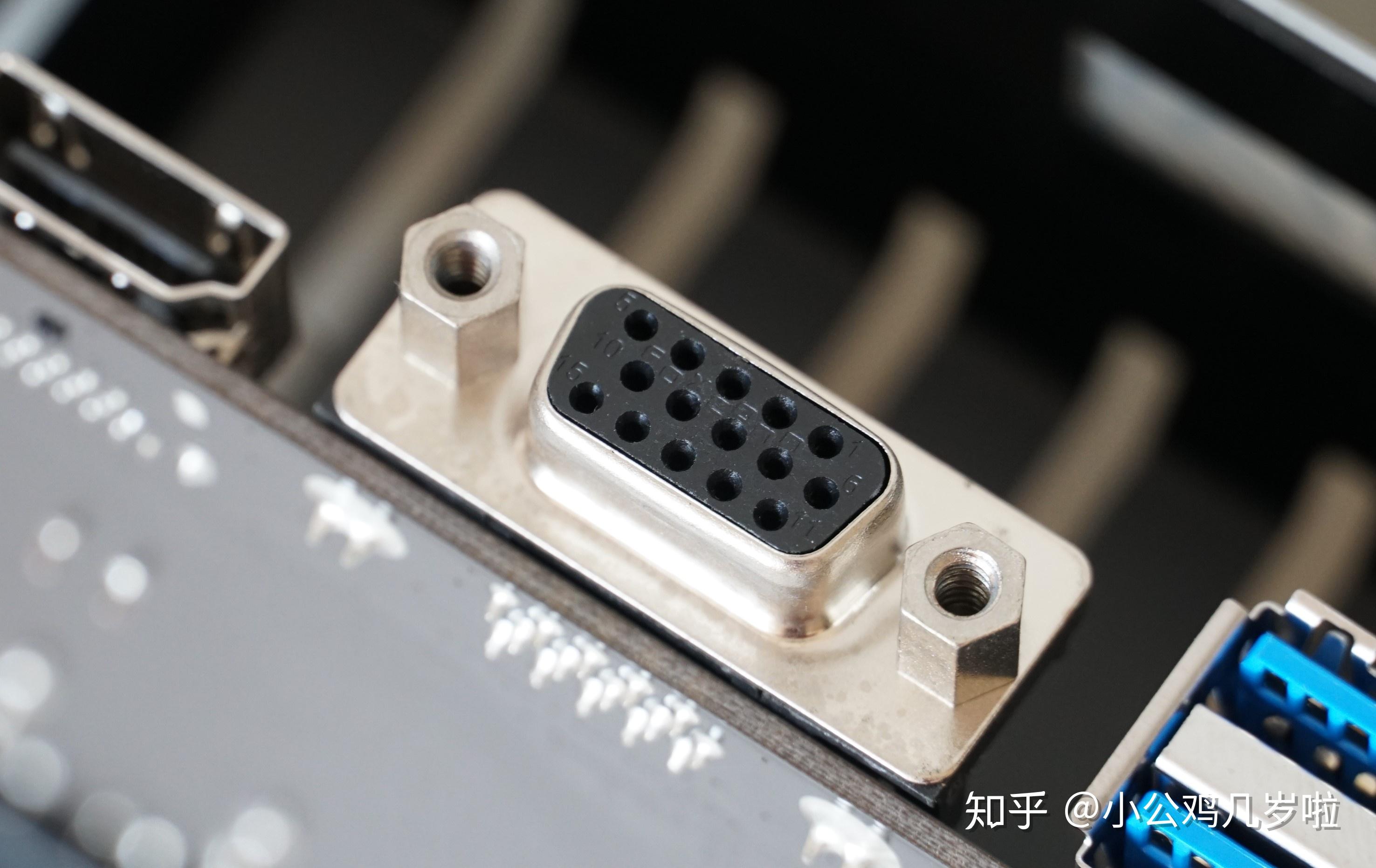 电脑高清接口连接主机不显示器