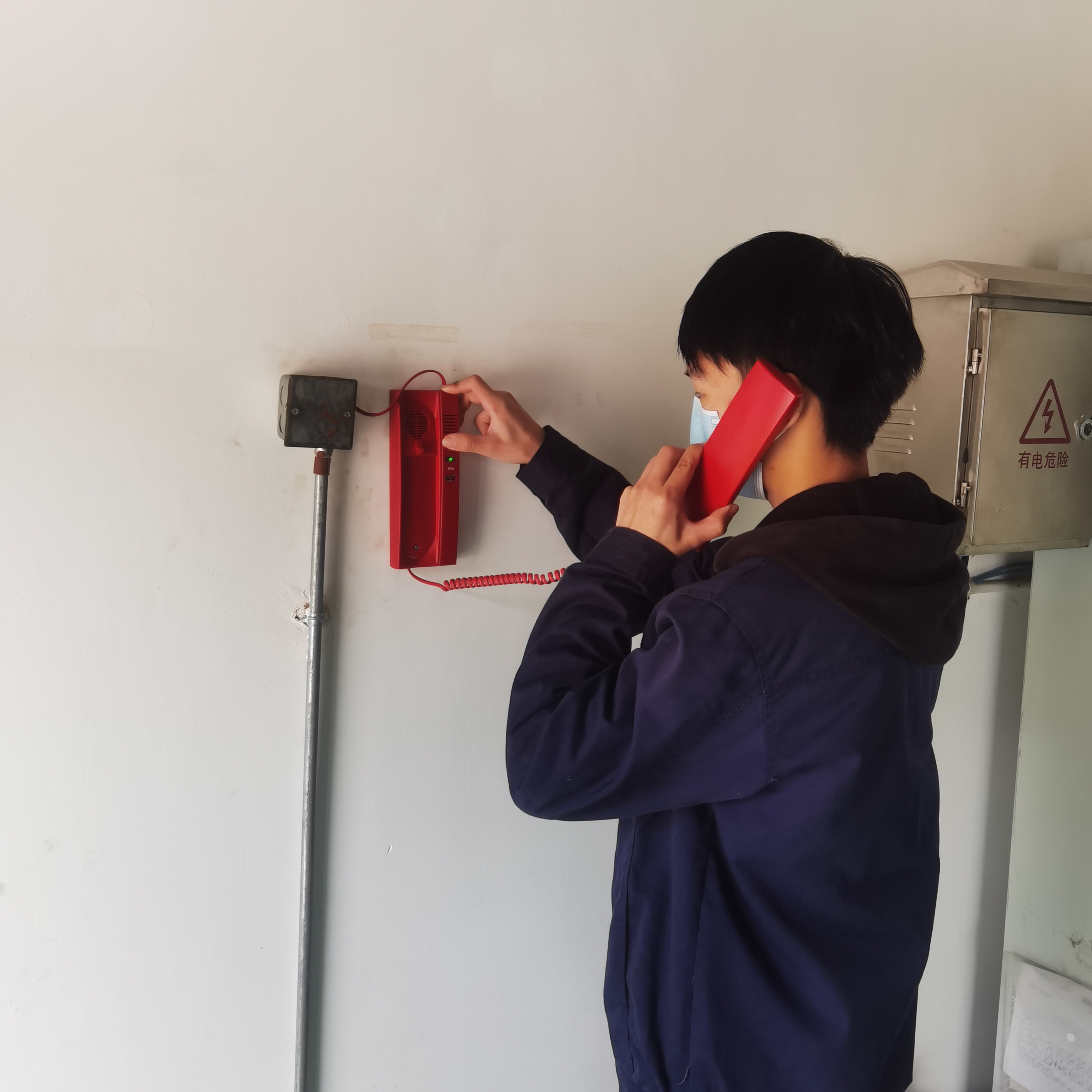 消防电话主机显示告警