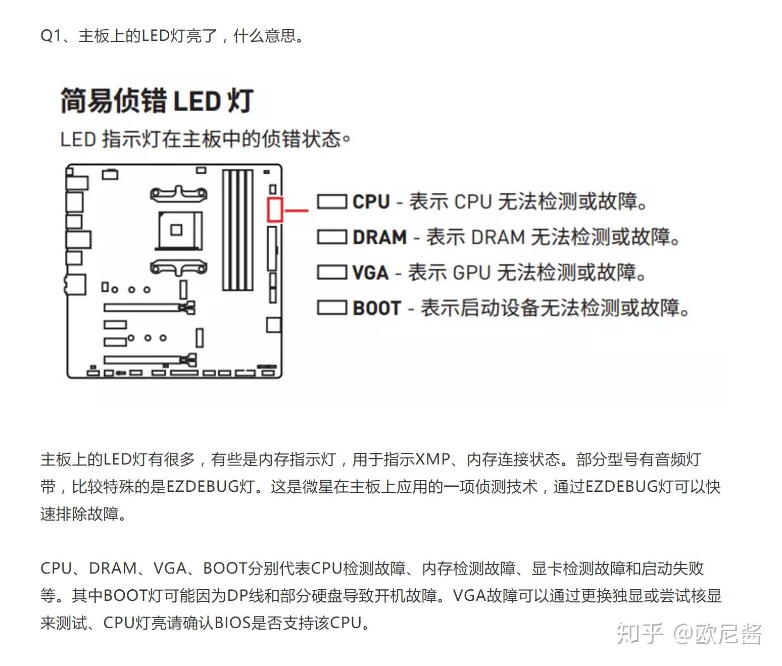 监控主机三个灯代表什么意思