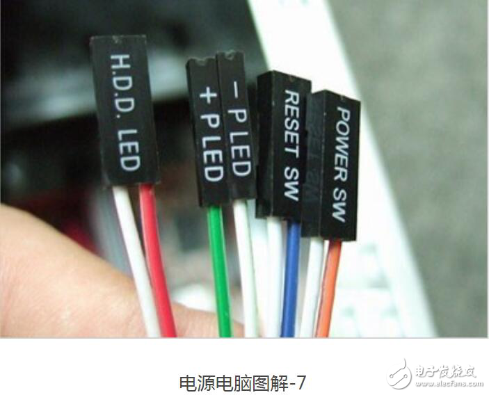 电脑了主机电源接线视频