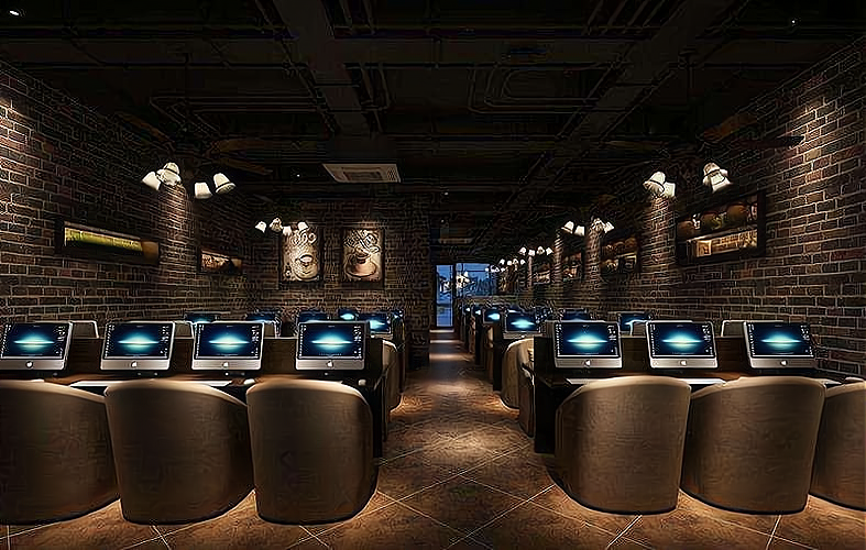 网吧主机和分机