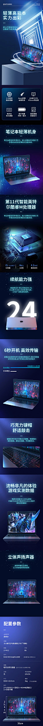 电脑主机行业主流详情页