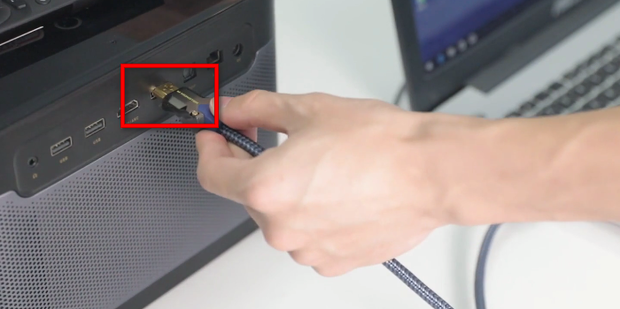 电脑主机与投影仪连不上