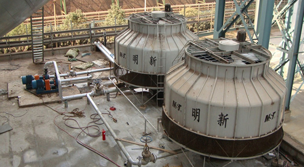 空调水冷却塔比主机低