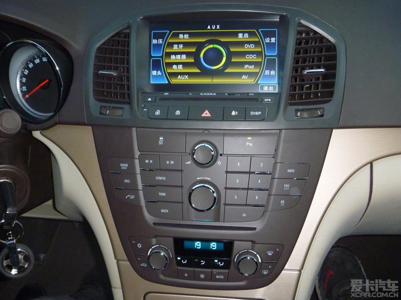 别克凯越原车导航主机线路图