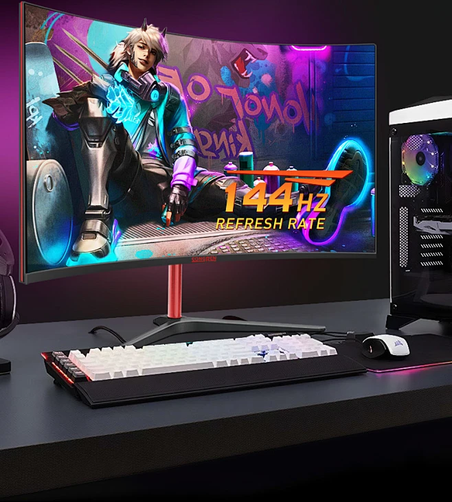 游戏主机电脑屏